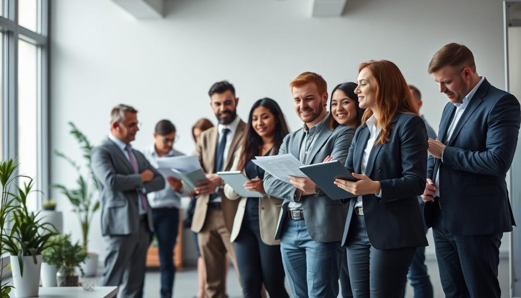 diverse professional talent