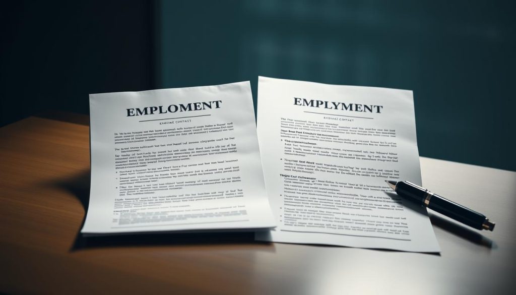employment contracts comparison