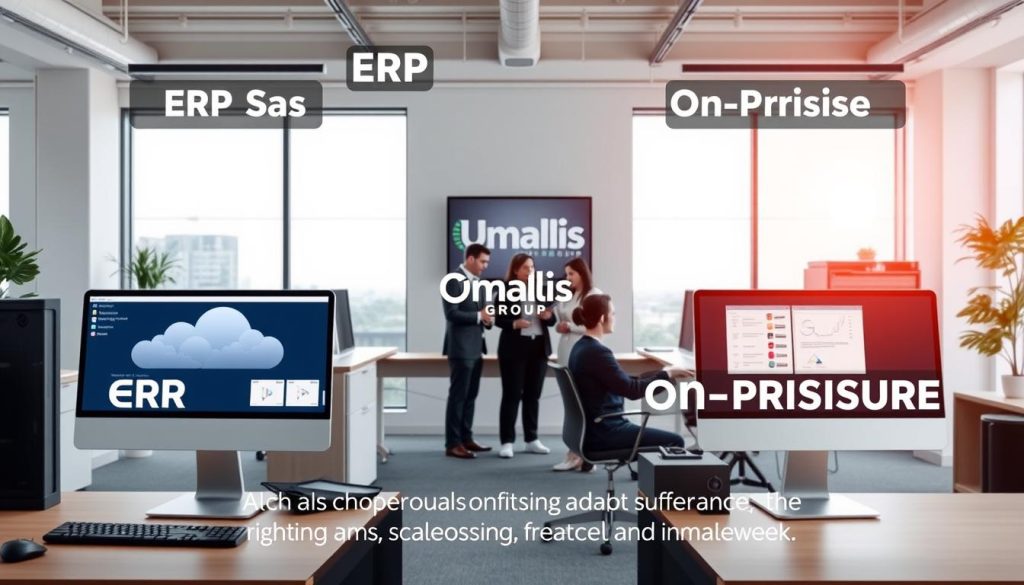 erp saas vs on premise