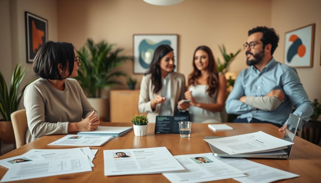 evaluating French community manager candidates