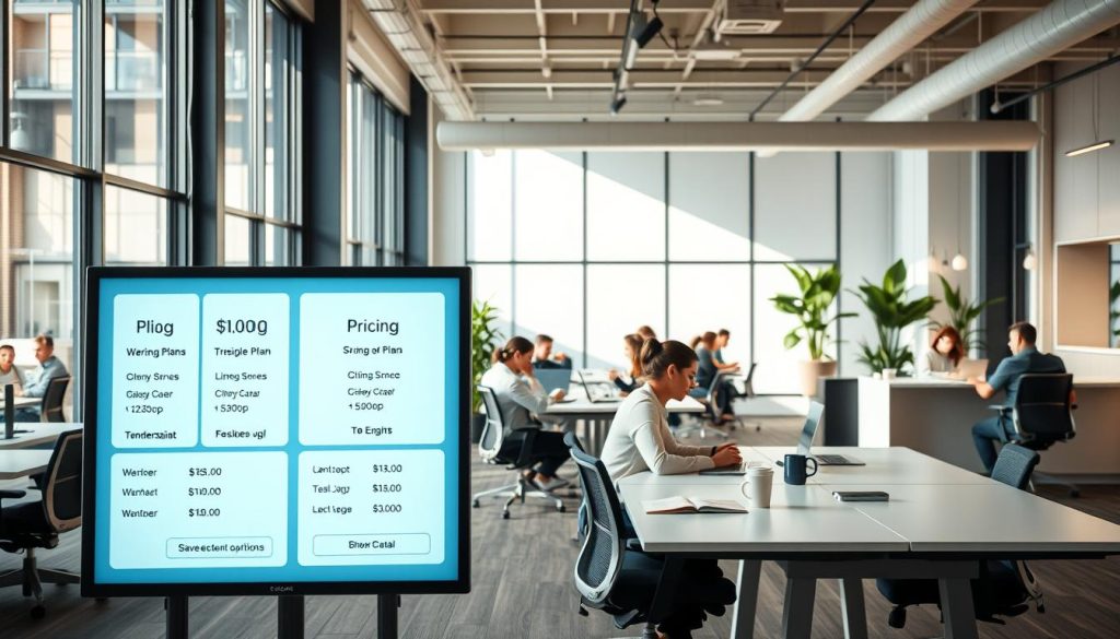 flexible workspace pricing options