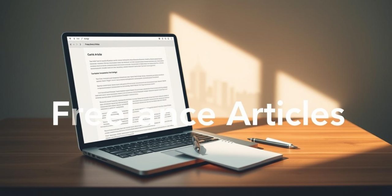 Freelance Articles: Expert Content Creation Services