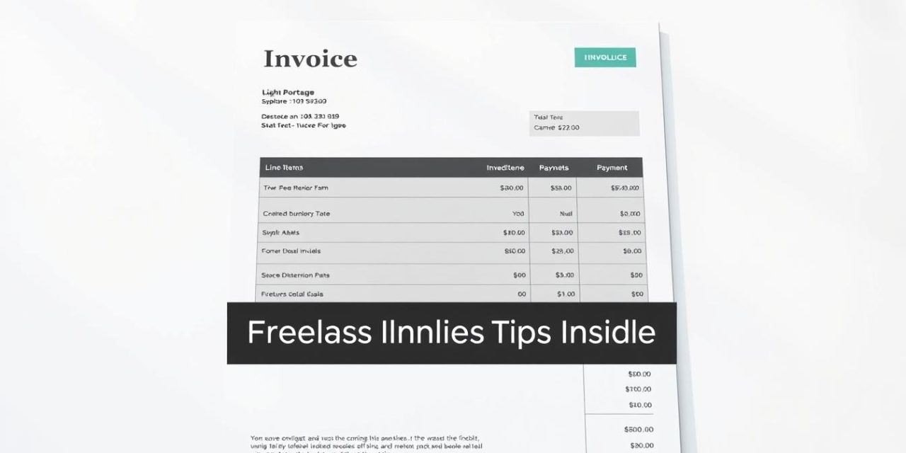 Streamline Your Finances: Freelance Invoicing Tips Inside