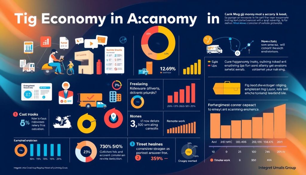 gig economy data infographic