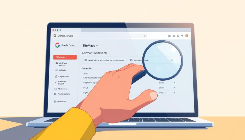 google search console sitemap submission