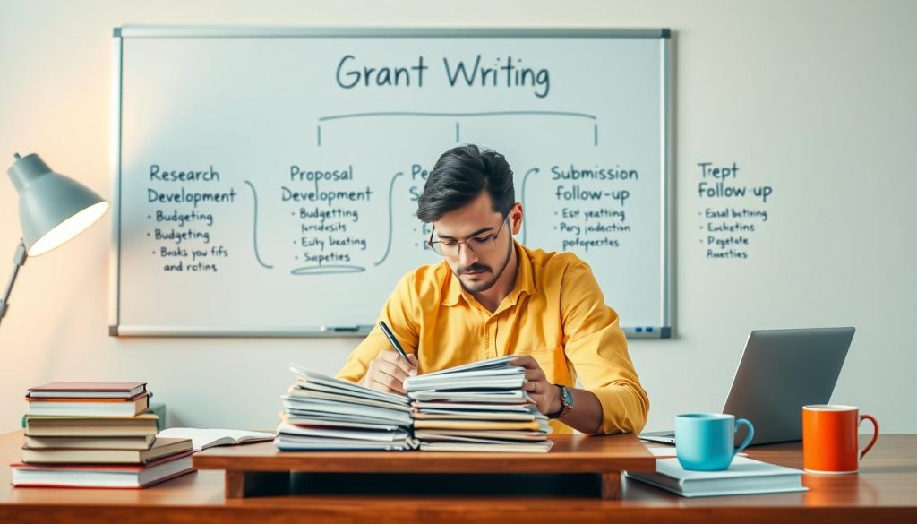grant writing process stages