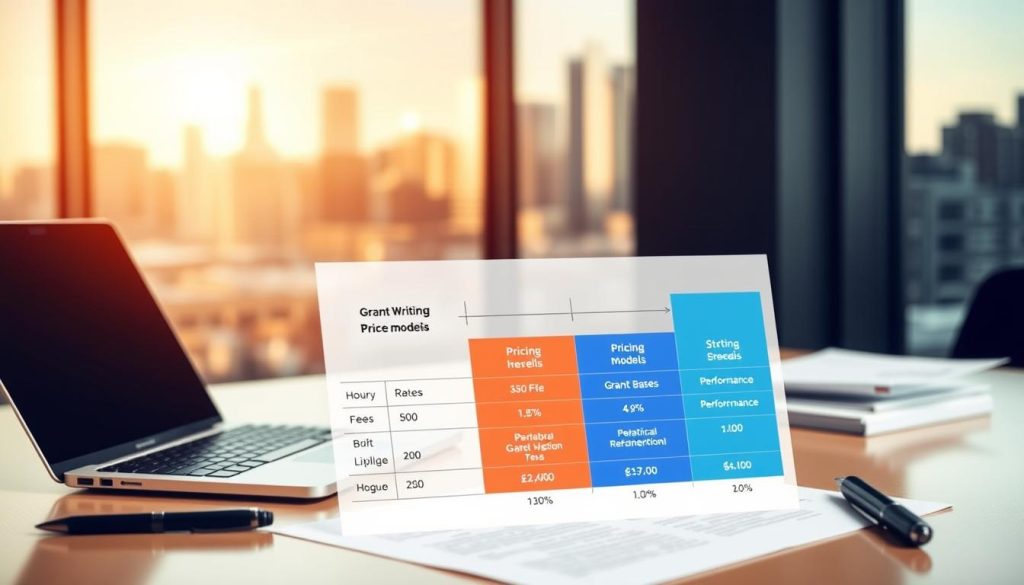 grant writing services pricing models