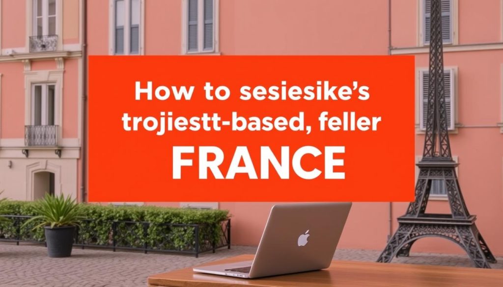how to find project-based freelance work in France