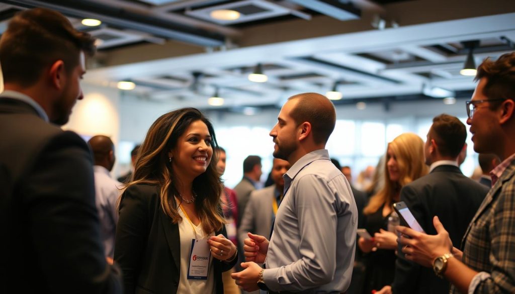 how to network in professional industry