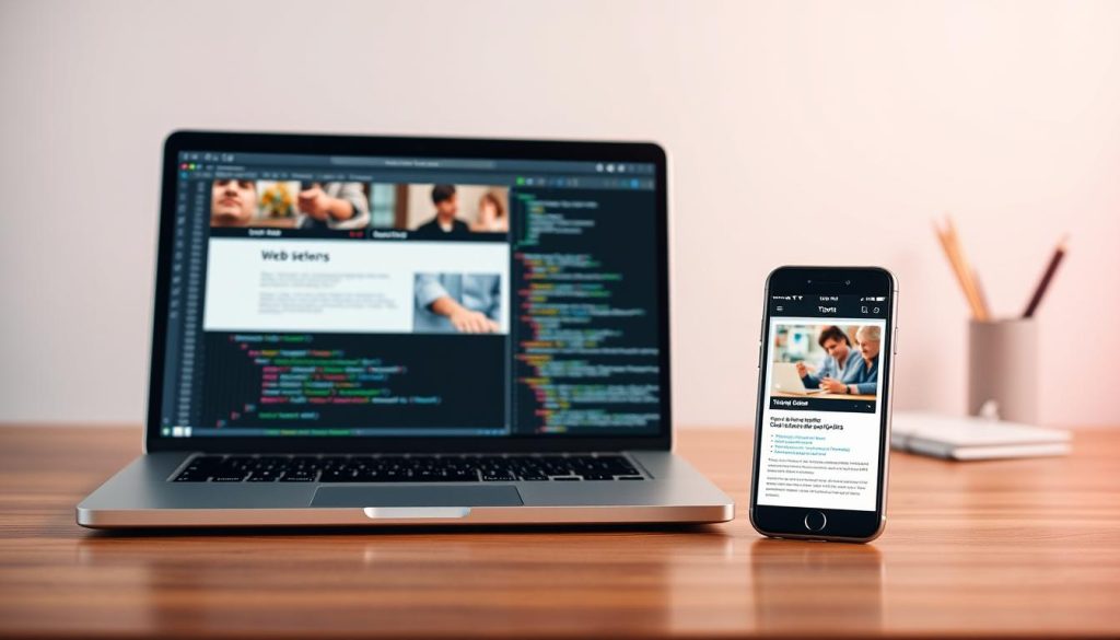 implementing responsive design techniques