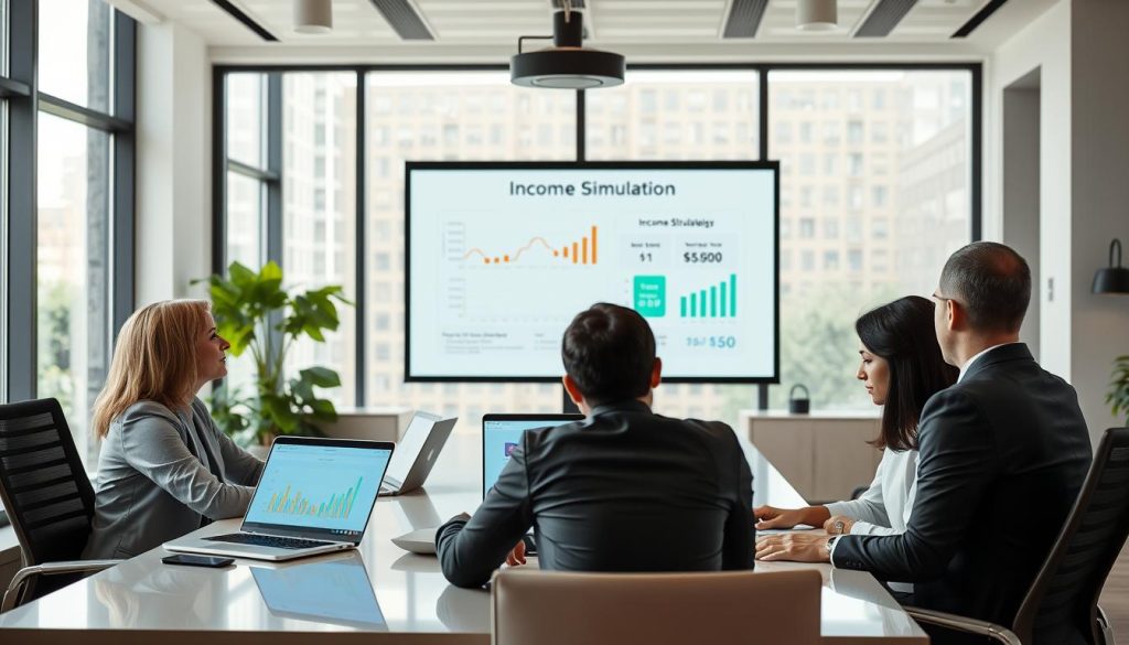 income simulation for beginners