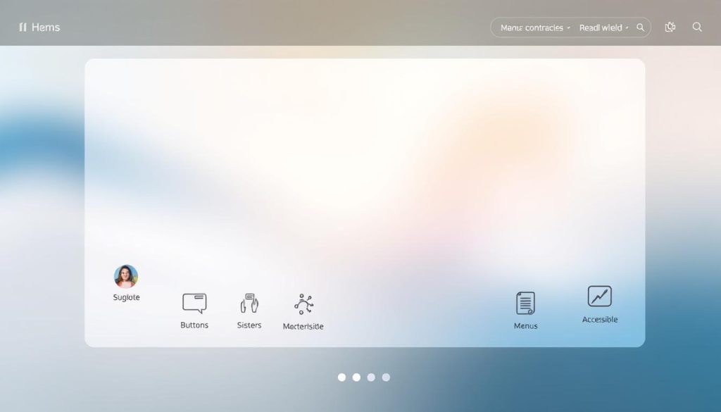 interface esthétique accessibilité