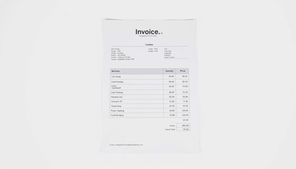 invoice