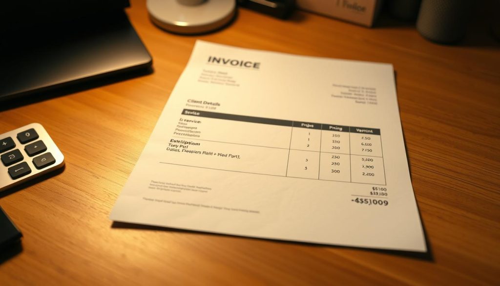 invoice form