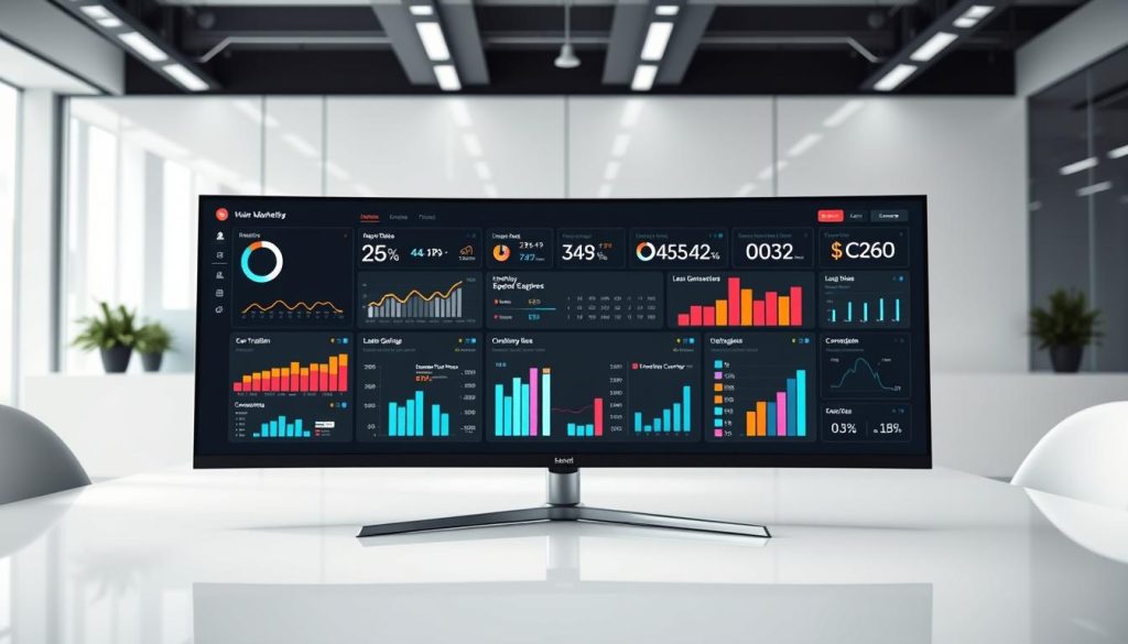 key marketing metrics dashboard