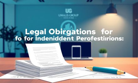 Legal Obligations for Independent Professionals: A Guide