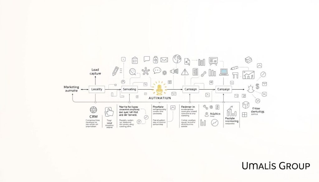 marketing automation workflow diagram