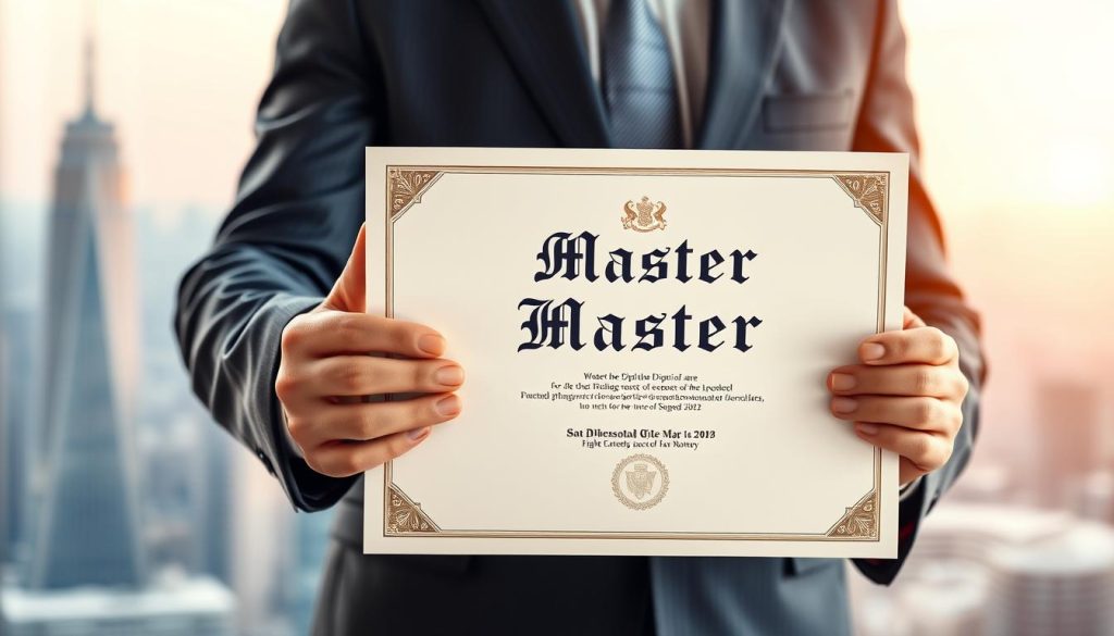 master and diploma