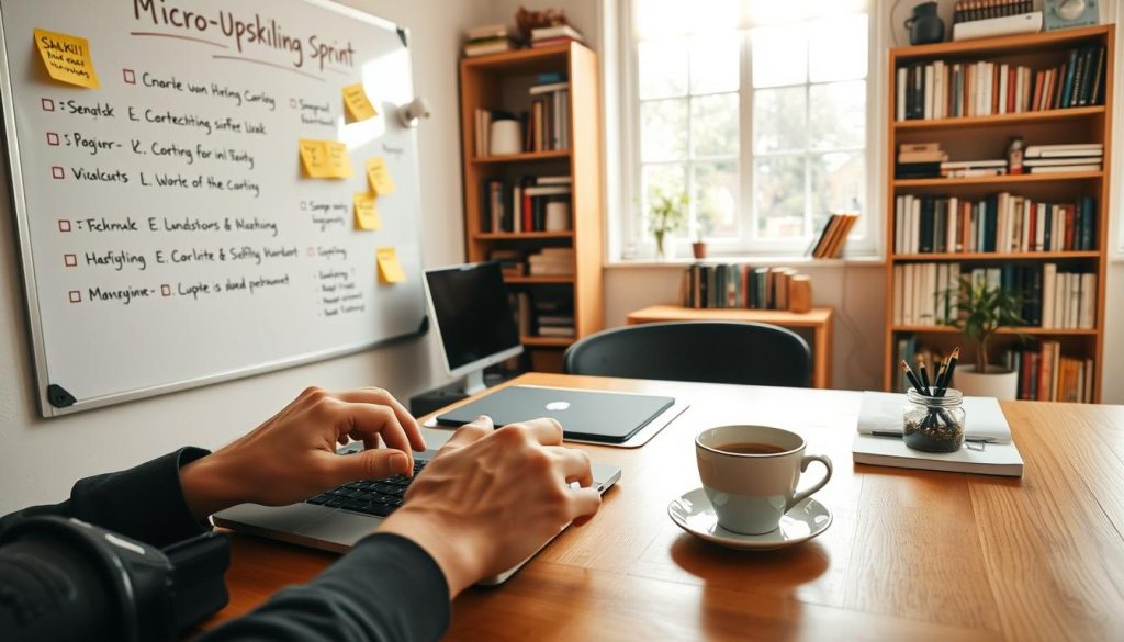 micro-upskilling sprints
