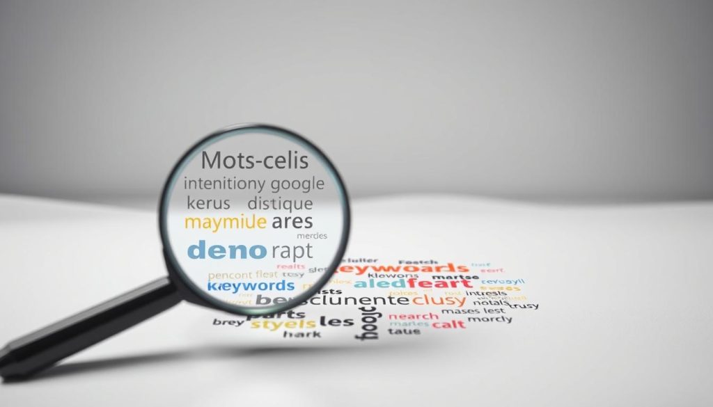 mots-clés intention de recherche