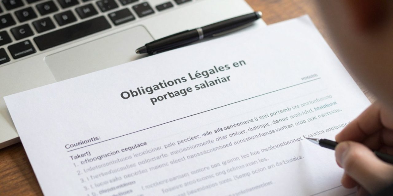 Obligations légales en portage salarial : Ce que vous devez savoir