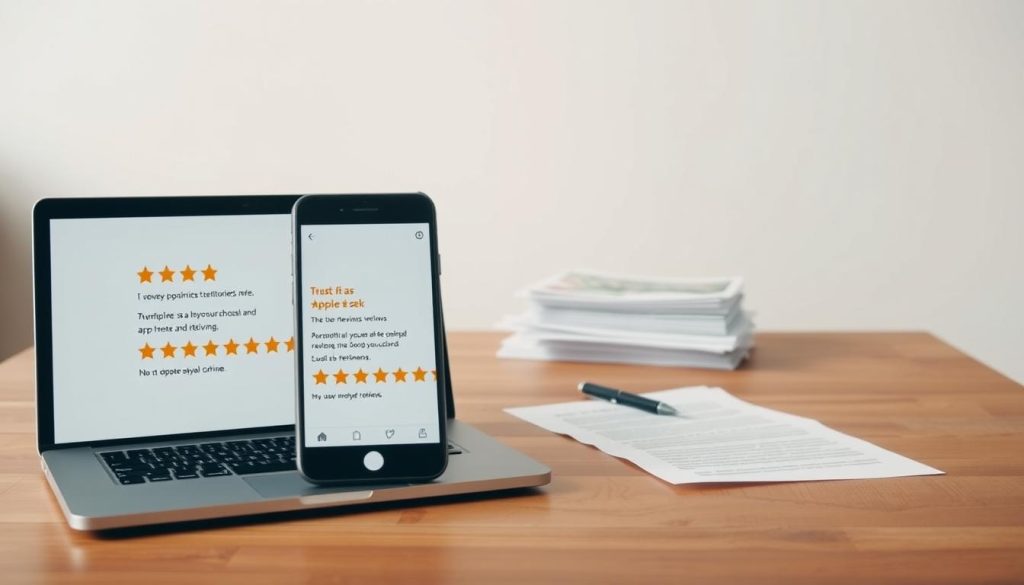 online reviews