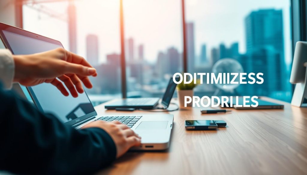 optimizing business profile information