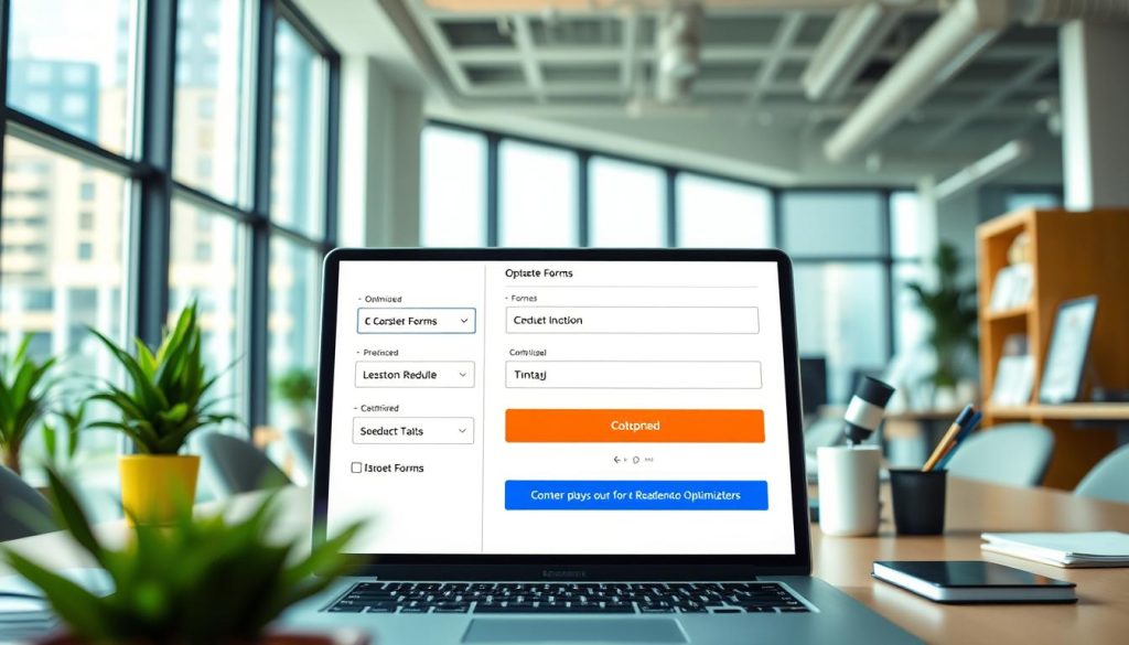 optimizing forms and call-to-actions