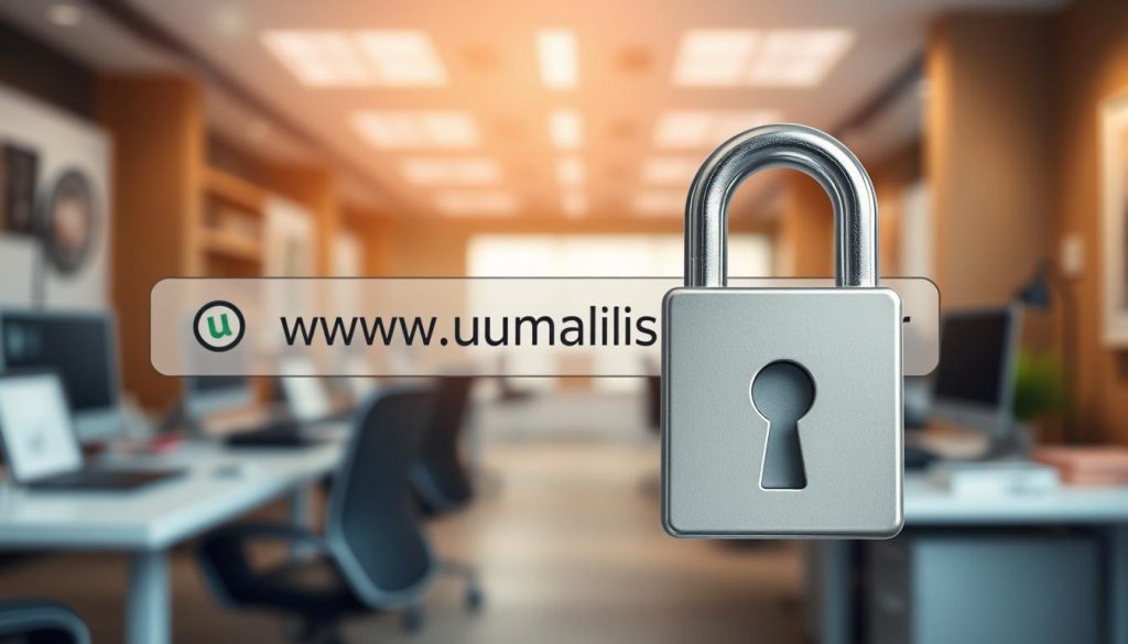 padlock icon address bar