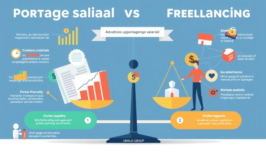 portage salarial avantages et inconvénients