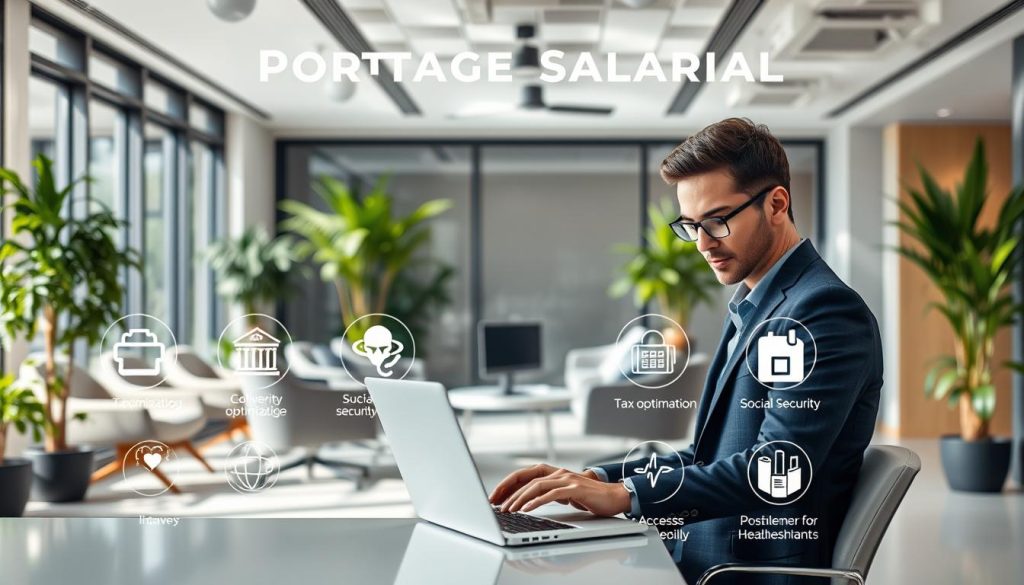 portage salarial benefits