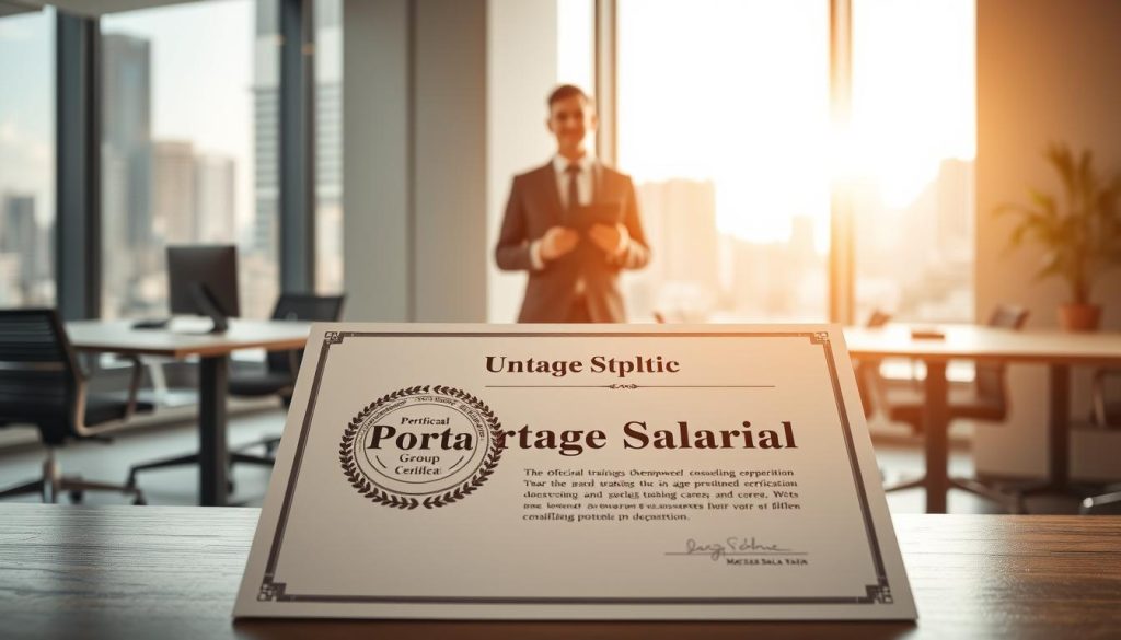 portage salarial certification