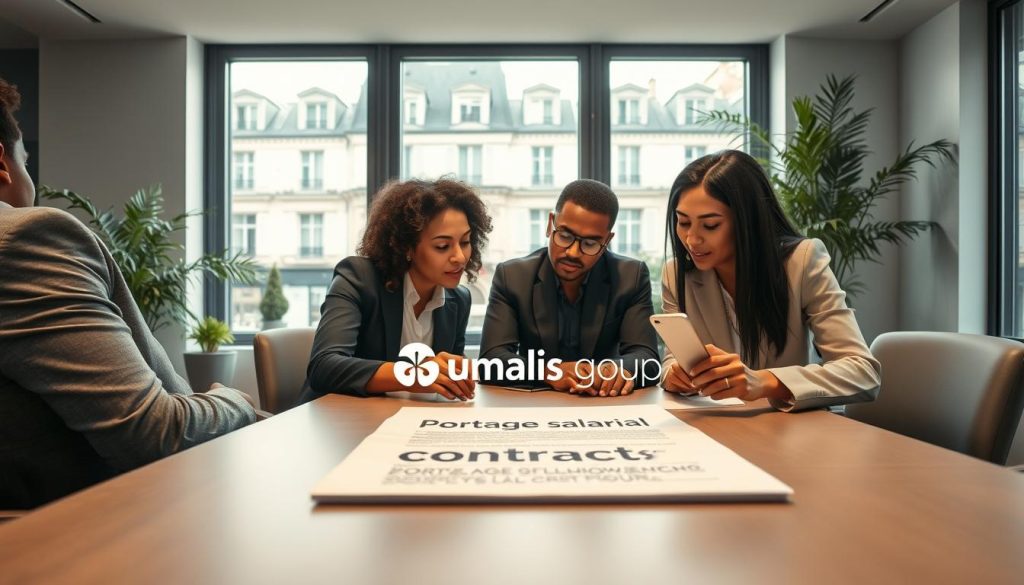 portage salarial contract France