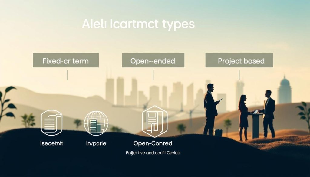 portage salarial contract types