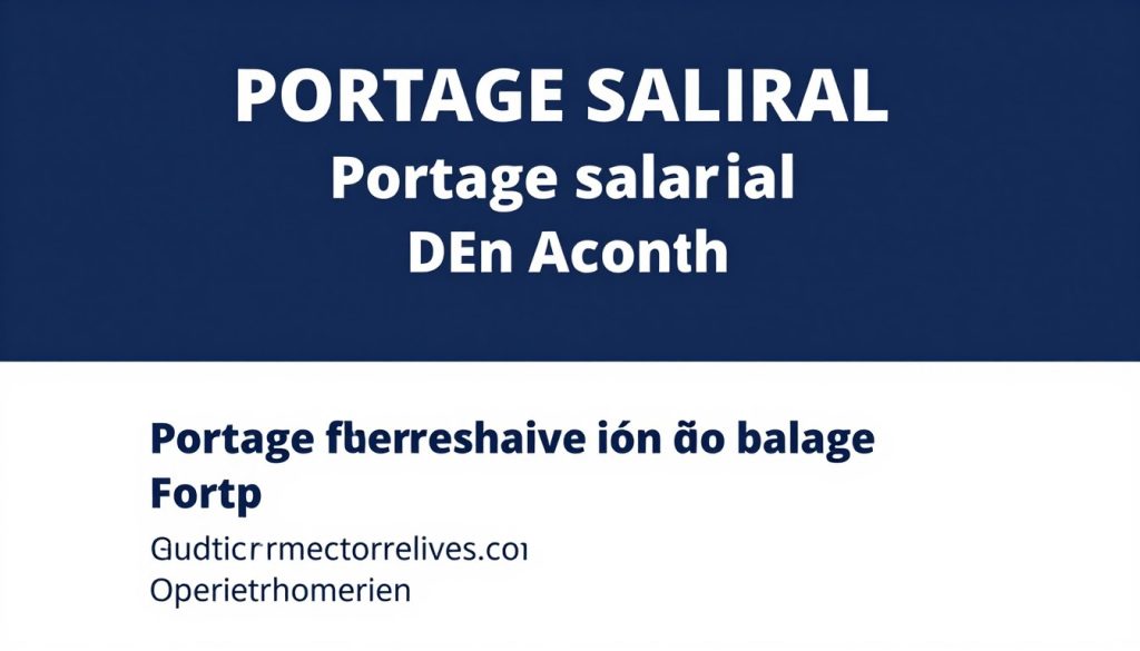 portage salarial offres