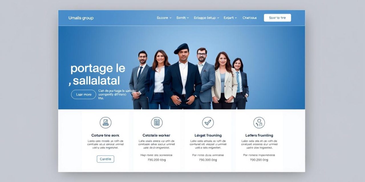 portage salarial的官方网站：法国独立工作者的首选平台，安全与专业支持
