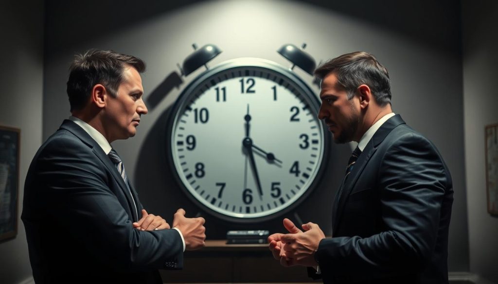 pressures time