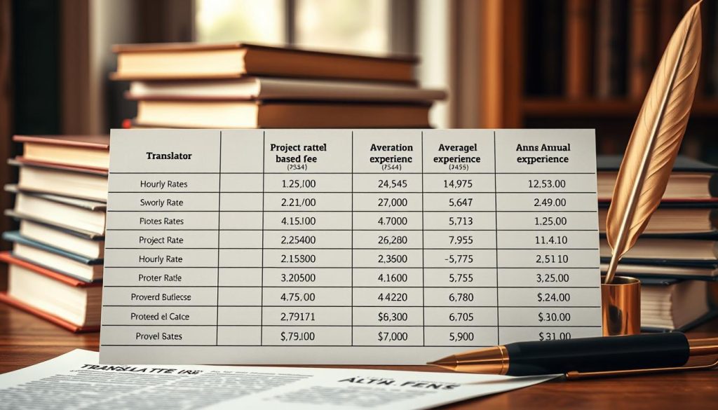 pricing and earnings for translators