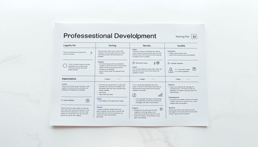 professional development plan