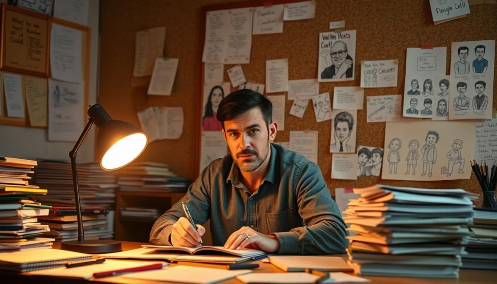 professional scriptwriter role