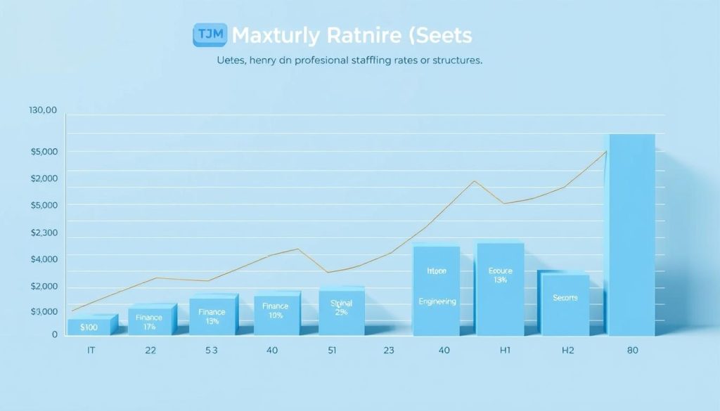 rates TJM par secteur