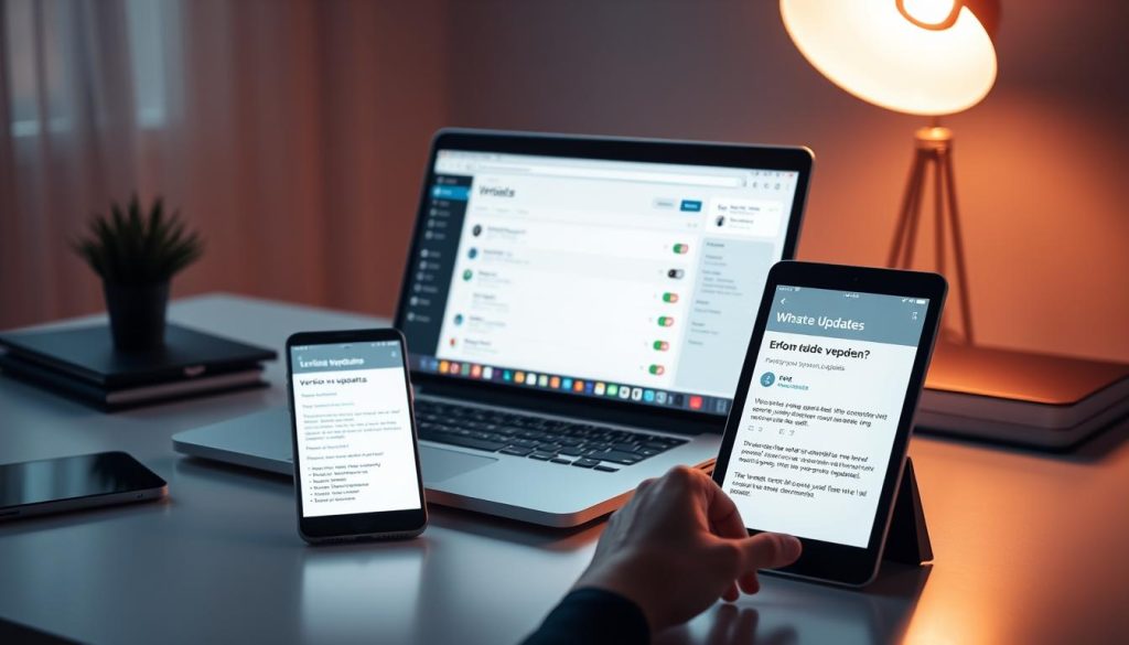 regular cms and plugin updates