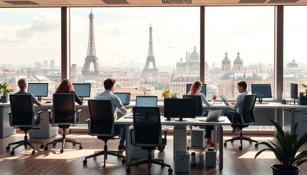 remote jobs France sectors