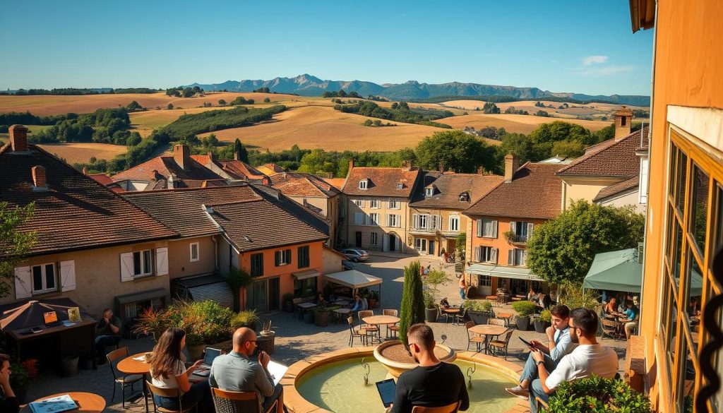 remote work communities France