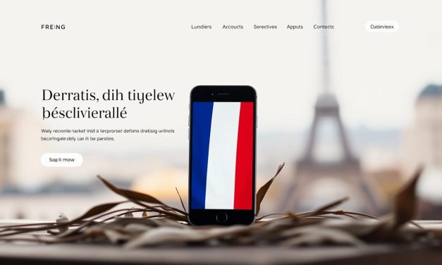 Responsive Design: Creating Mobile-Friendly Websites for France