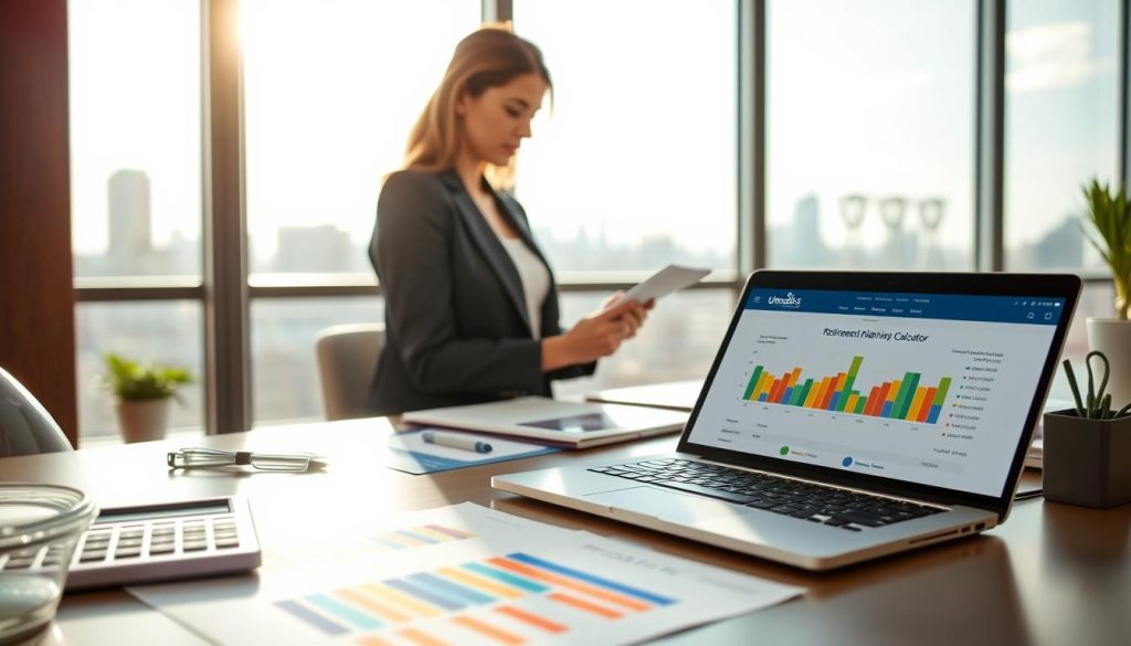 retirement calculator financial tools