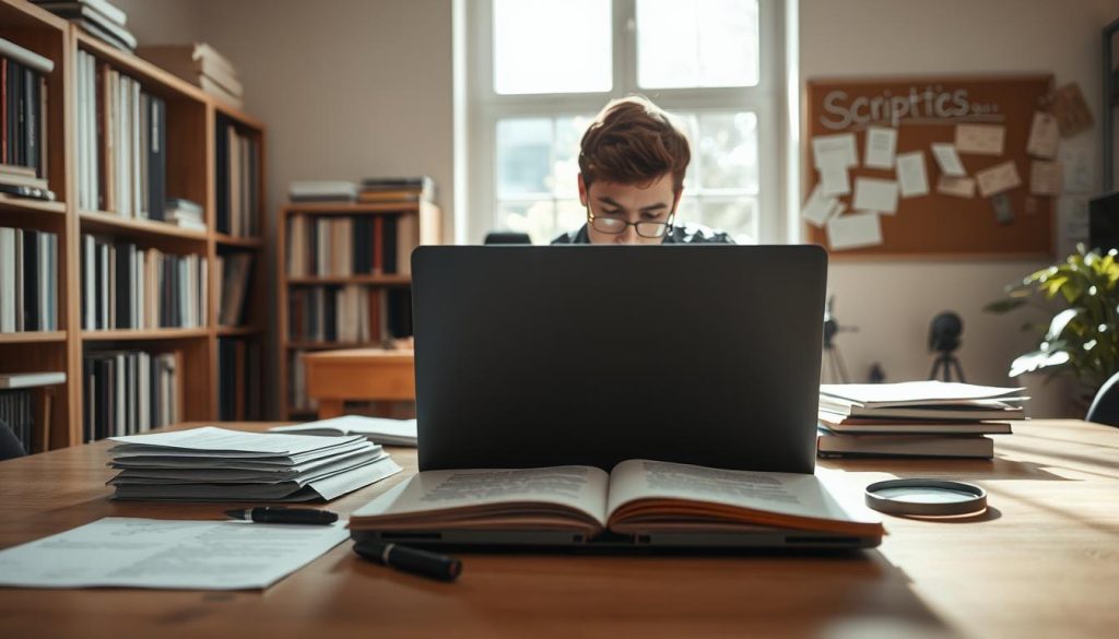 script editing and quality assurance