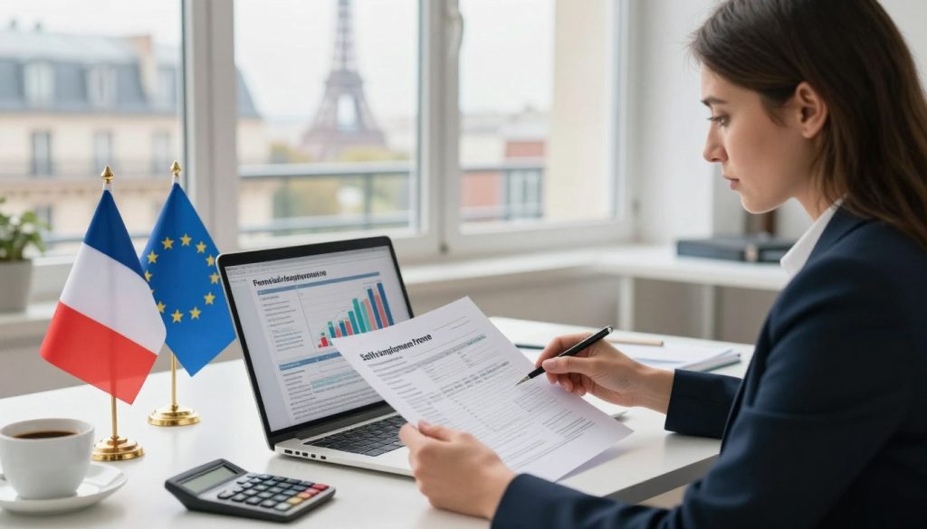 self-employment taxation France