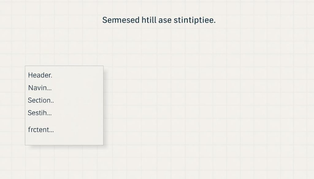 semantic html structure for web accessibility