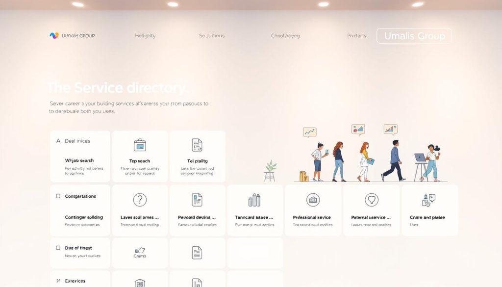 service directory page